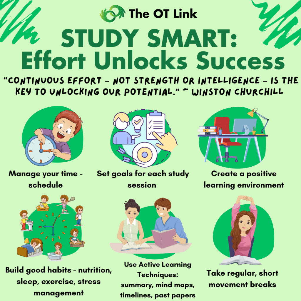 STUDY SMART:  Effort Unlocks Success